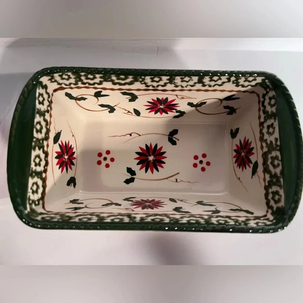 Temptations , NWT, 2 ceramic old world, holiday floral, 12 ounce mini‎ …